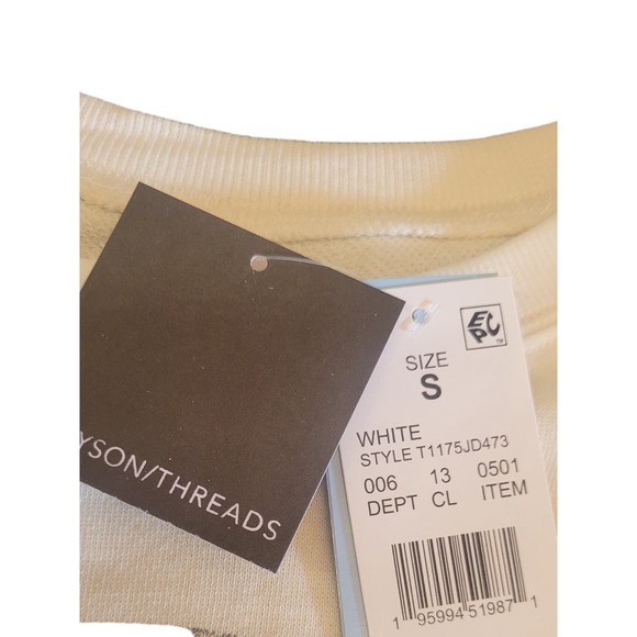 Grayson Threads Women's SM Skull Crew Neck Long Sleeve Graphic Sweatshirt Dress - Picture 11 of 11